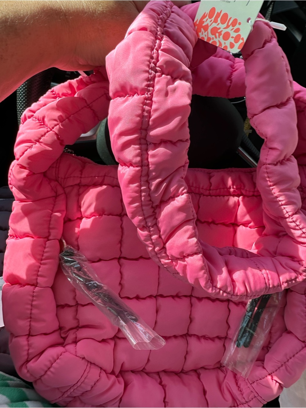 FP Movement Quilted Baby Carryall in Bubblegum